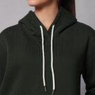 Dark Green Women's Hoodie