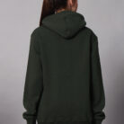 Dark Green Women's Hoodie 2