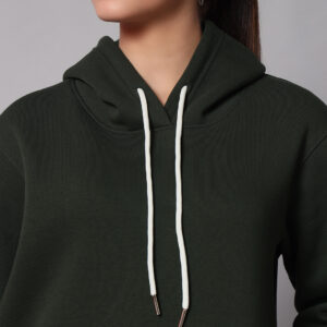 Dark Green Women's Hoodie