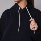 Dark Navy Blue Women's Hoodie