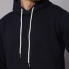 Dark Navy Blue men's Hoodie