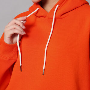 Fire Orange Women's Hoodie