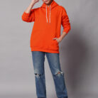 Fire Orange Women's Hoodie 6