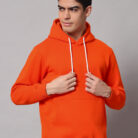 Fire Orange men's Hoodie 3
