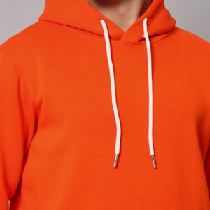 Fire Orange men's Hoodie