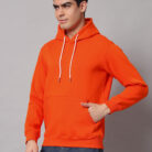 Fire Orange men's Hoodie 4