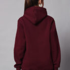 Maroon Women's Hoodie 2