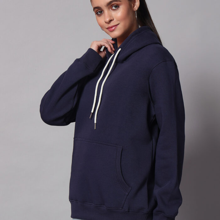 Midnight Blue Women's Hoodie 5