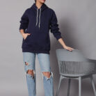 Midnight Blue Women's Hoodie 6