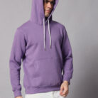 Purple men's Hoodie 1
