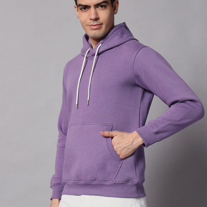 Purple men's Hoodie 4