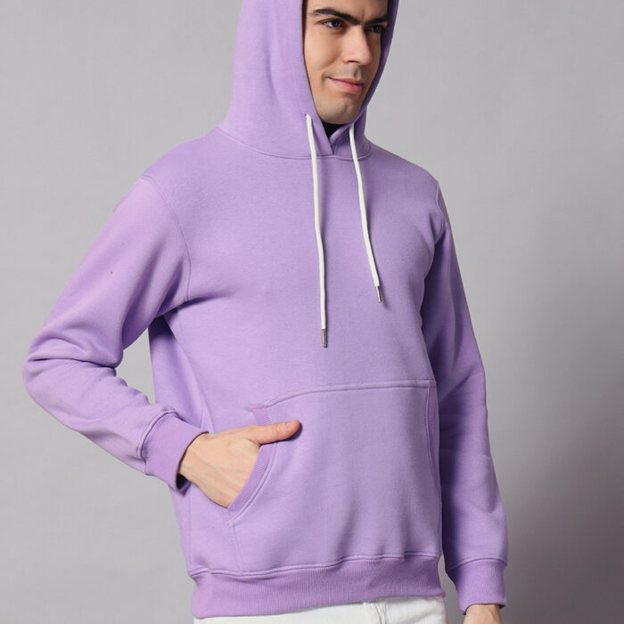 Purple men's Hoodie 5