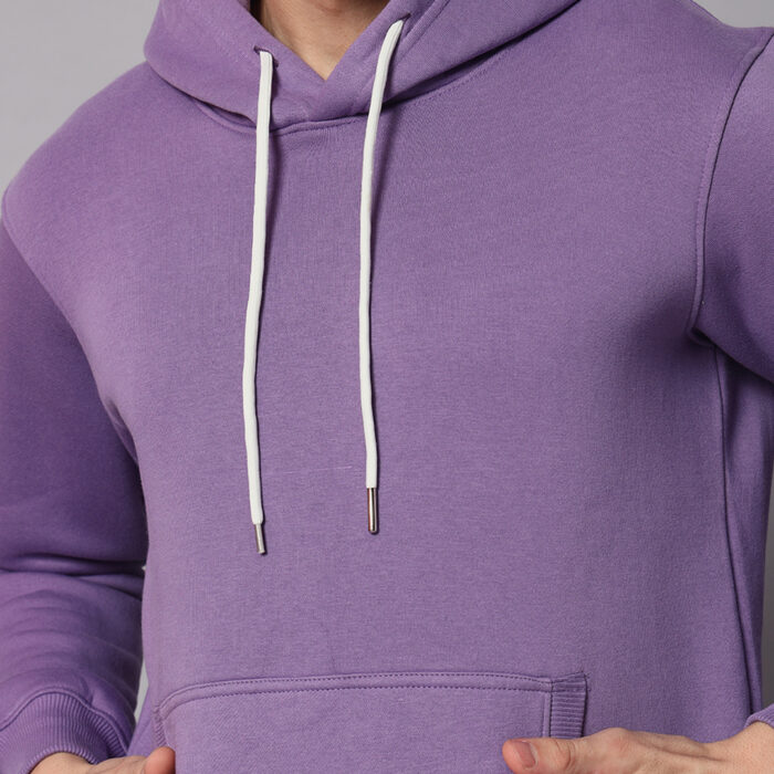 Purple men's Hoodie