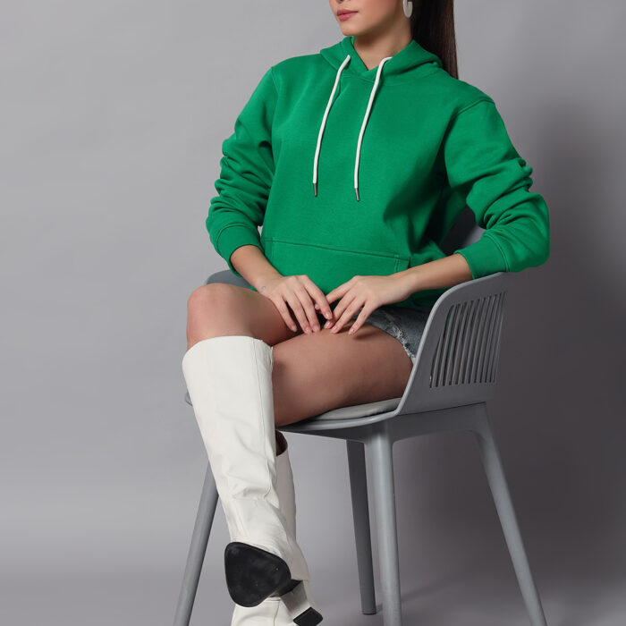 Signal Green Women's Hoodie 1