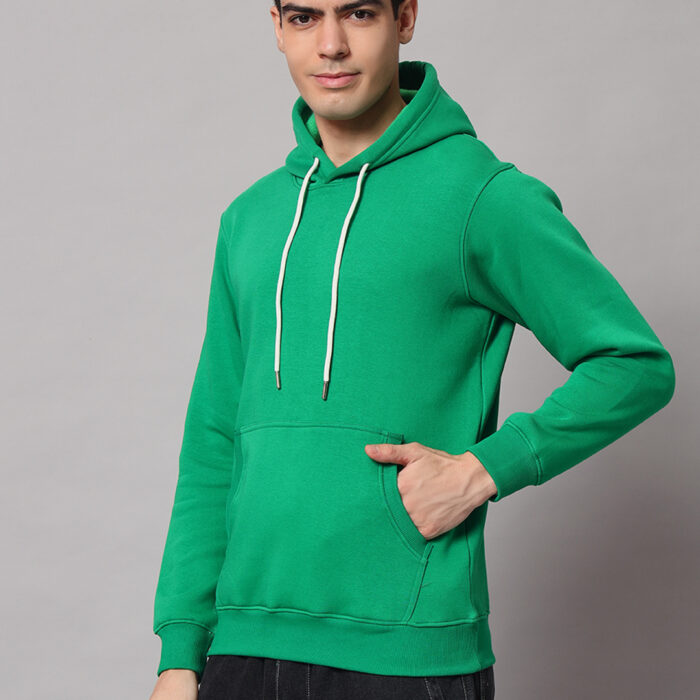 Signal Green men's Hoodie 4