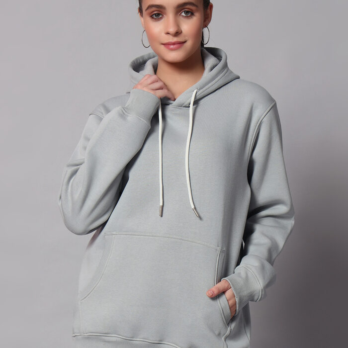 Silver Women's Hoodie 4