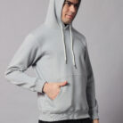 Silver men's Hoodie 1