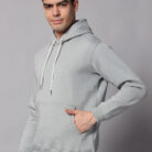Silver men's Hoodie 5