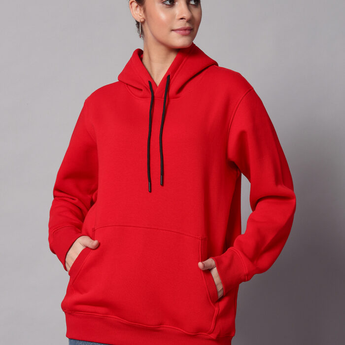 Sindoor Red Women's Hoodie 4