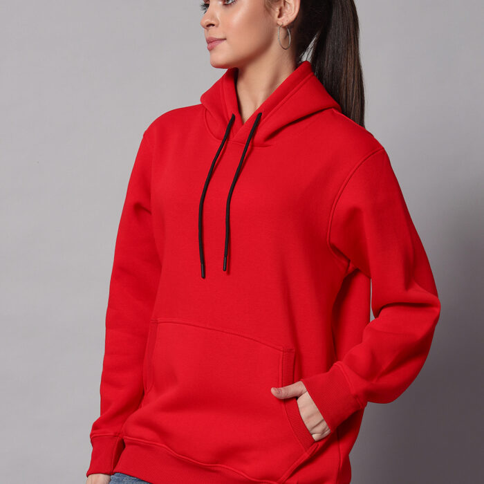 Sindoor Red Women's Hoodie 5