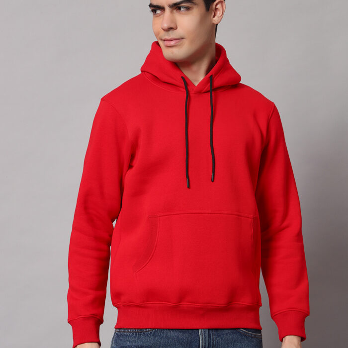 Sindoor Red men's Hoodie 4