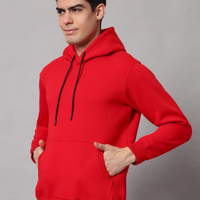 Sindoor Red men's Hoodie 5