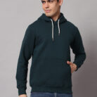 Teal men's Hoodie 4