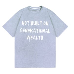 Generational Wealth T-shirt - Heather Gray