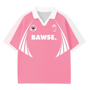 Football Jersey - Pastel Pink