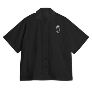 Boxy Fit Shirt - Black